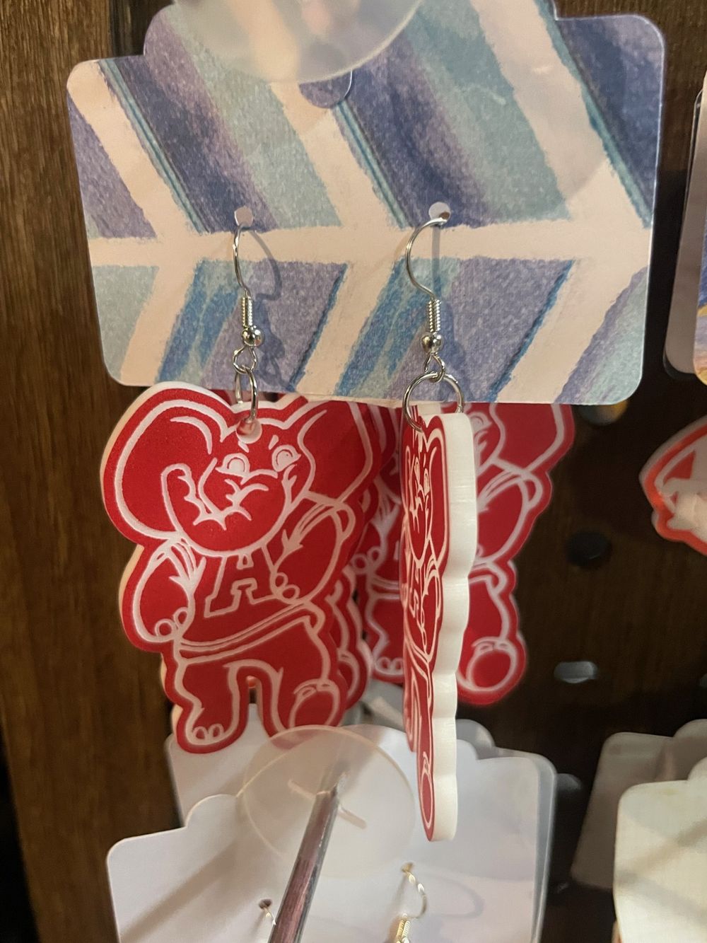 Alabama Crimson Tide Earrings - Laser Cut Design